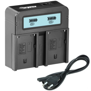 PDX Plus for Sony NP-F970 İkili Şarj Cihazı